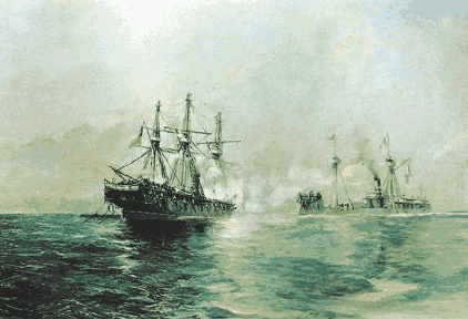 batalla naval Iquique Guerra Pacífico