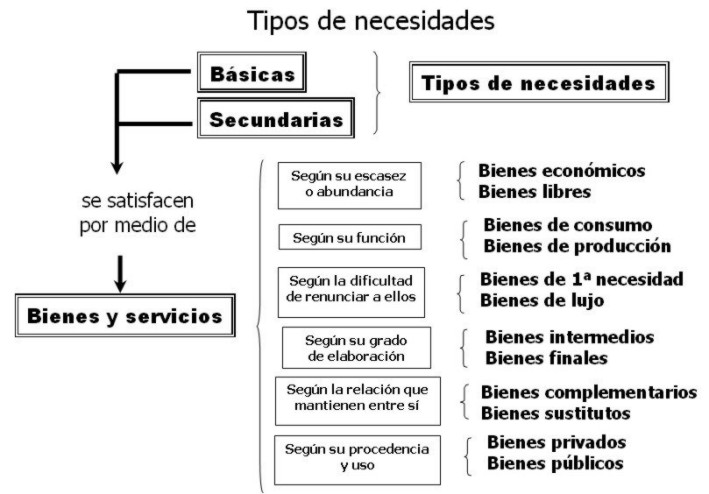 Las Necesidades Mapa Conceptual